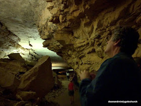 inside mammoth cave