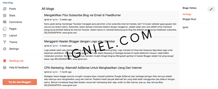 How to Enable the Follow Feature on Blogger