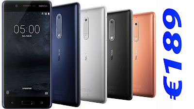MWC 2017 Nokia 5 launched. Nokia 5 full Specification and features&price. 5.2 Inch HD display, Android 7.1.1 operating system,2G of RAM,16GB of ROM,3000mAh battery launched in Barcelona.