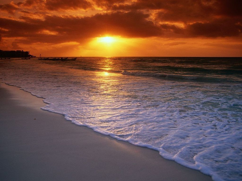 Sunrise Beach Wallpaper