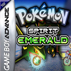 Pokemon Spirit Emerald GBA Cover,Boxart