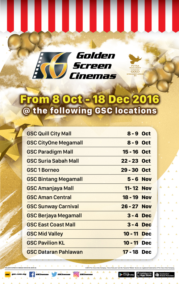 Gsc Free Buy 1 Free 1 Movie Voucher Popcorn Merchandise Various Locations 8 October 18 December 2016