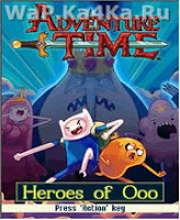 Adventure Time Heroes Of Ooo Game Screenshot 240x320