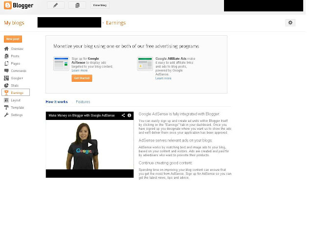 How to Link Blogger to Adsense