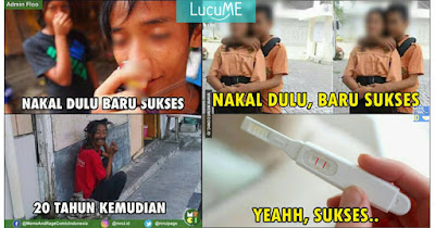 10 Meme 'Nakal Dulu Baru Sukses' Ini Nyindir Kids Zaman Now, Bikin Ngakak!