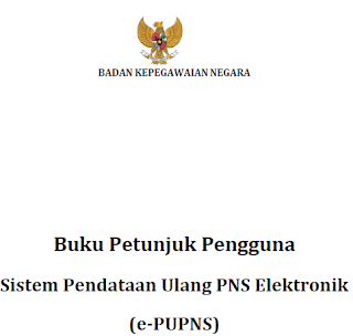 Petunjuk Cara Pengisian Data PUPNS Secara Online