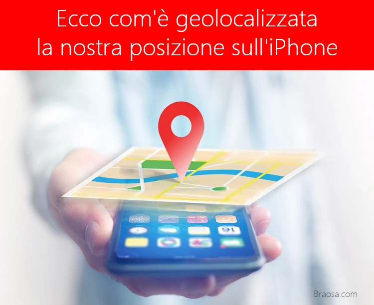 Com'è  tracciata la nostra posizione sull'iPhone