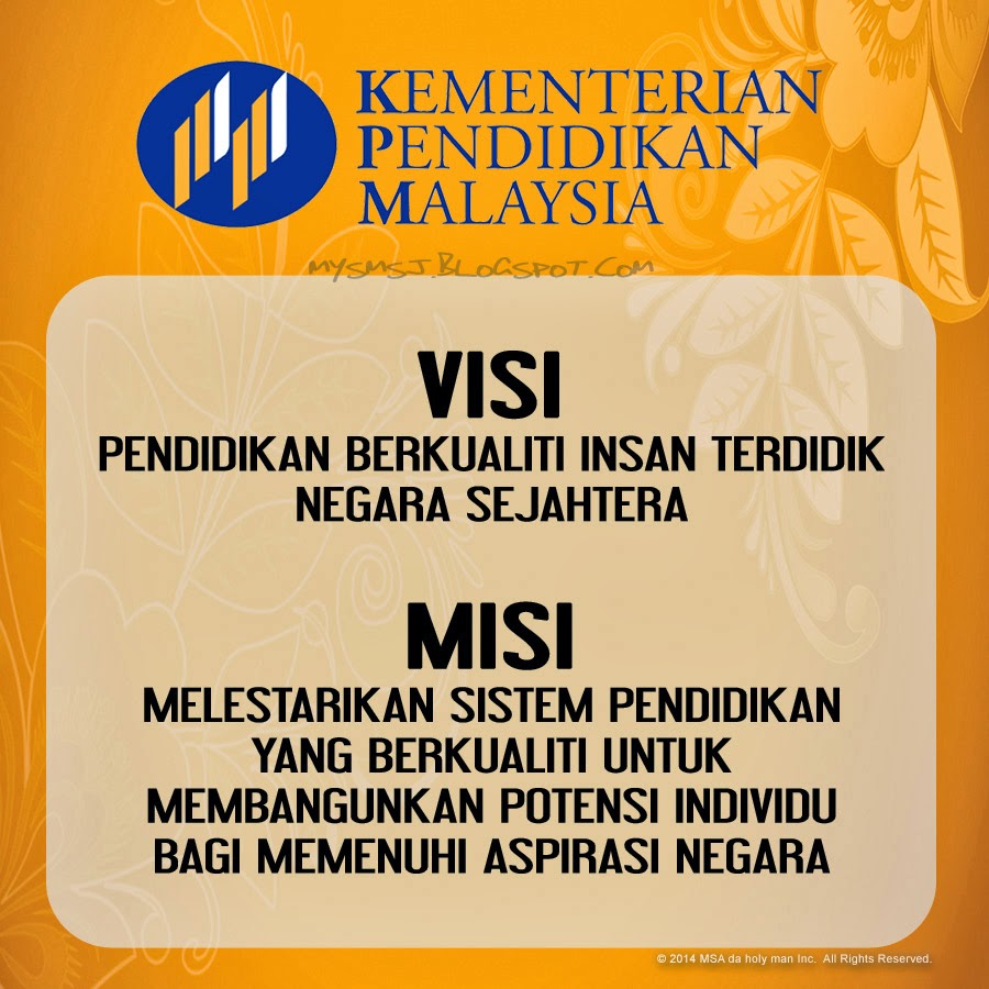 MySMSJ.Blogspot.Com: Misi Visi Fokus SMSJ 2014