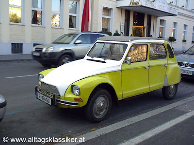 technisch basierend auf dem 2cv wurd die dyane zwischen 1968 und 1983 