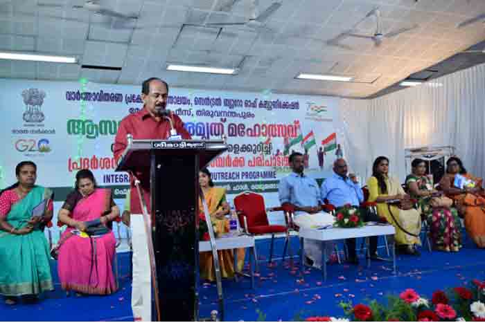 Minister G R Anil says many mass movements along with non-violence played major role in India's independence, Thiruvananthapuram, News, Food, Minister, Kerala