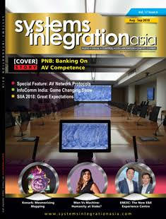 Systems Integration Asia 17-06 - August & September 2018 | TRUE PDF | Bimestrale | Professionisti | Tecnologia | Audio | Video | Distribuzione
Systems Integration Asia is dedicated to the Audio Visual industry and key vertical market end-users. Each issue gives an overview of what is happening in the industry, the latest solution, discusses technology advances and market trends and highlights views and opinions of industry players covering corporate, hospitality, health, education, digital cinema, digital signage and government sectors.