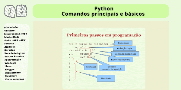 Python - Dicas de comandos para novos usuarios