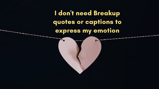 Breakup quotes