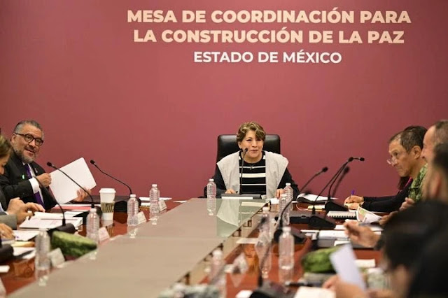 Atiende Delfina Gómez demandas de seguridad