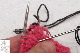 Красивое закрытие открытых петлей резинки 1х1 и 2х2 (спицами) 8