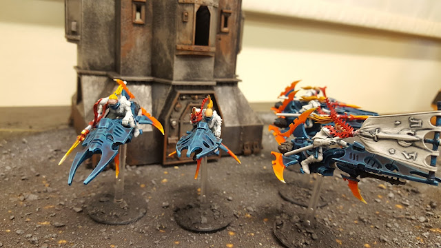 aeldar eldar shining spear conversion reaver jet bike exarch corsair