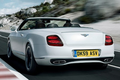 bentley white convertible