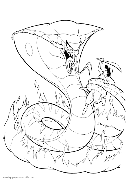Bad Cartoon Characters Coloring Pages Disney