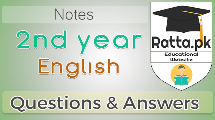 CLASSNOTES: English Notes For Class 12 Sindh Board Pdf Download