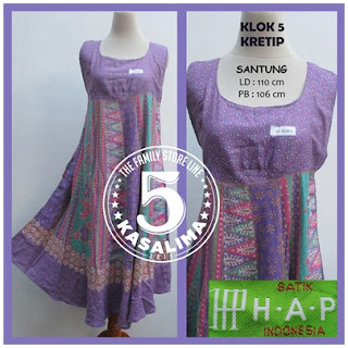 Batik-Hap-Indonesia-Daster-Klok-5-Kretip-Kasa-lima-Solo