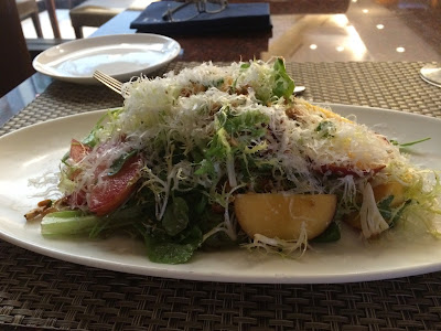 Stone fruit salad at Lark Creek Steak SF