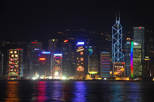 hong kong skyline