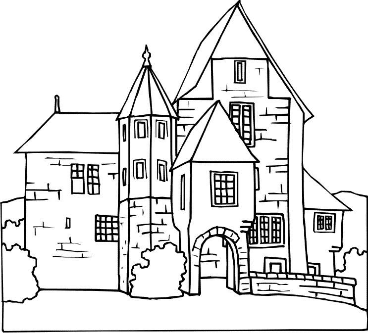 home pictures for colouring