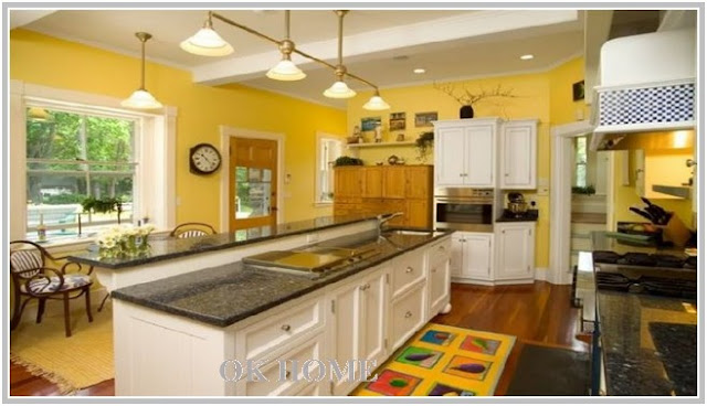 yellow kitchen decor themes