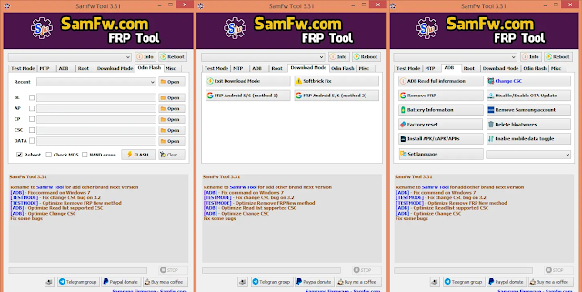 Download SamFw FRP Tool 3.31 Terbaru 2022