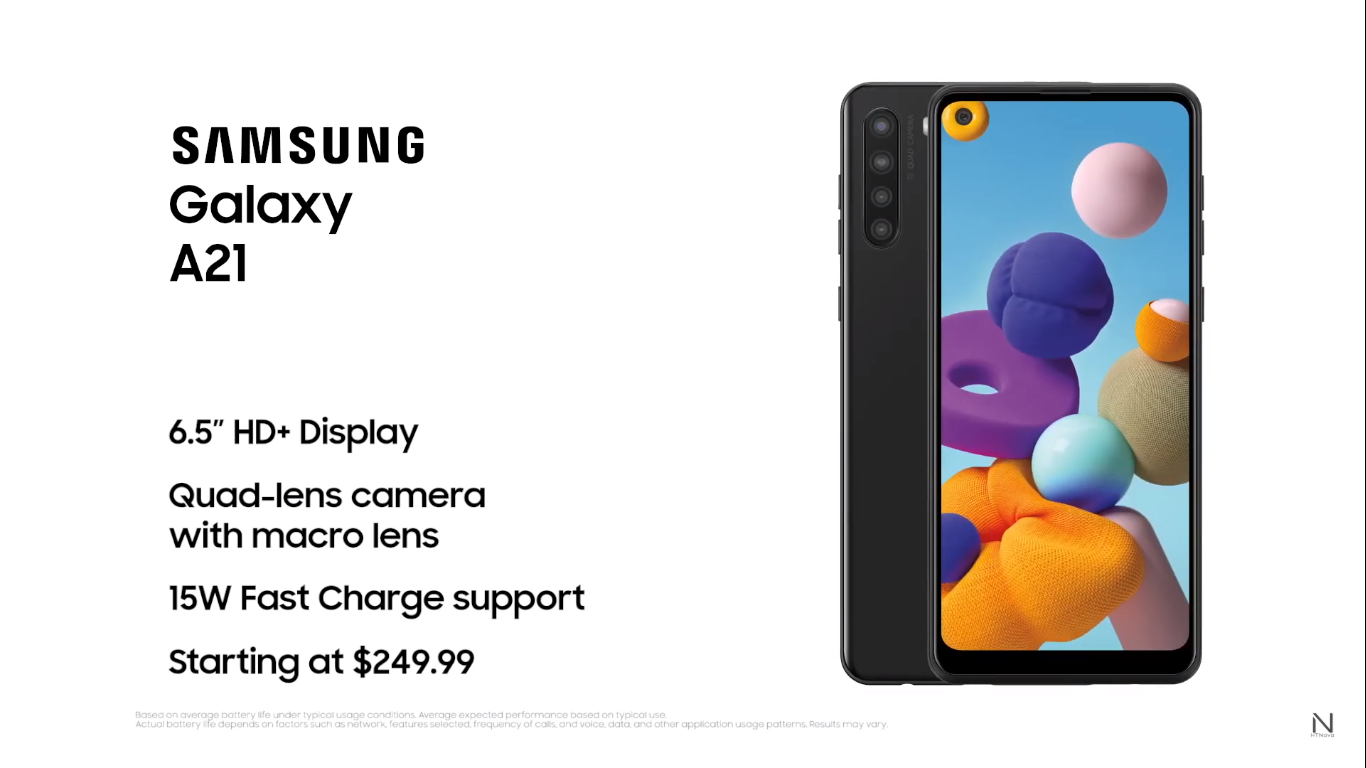 Nuovo Samsung Galaxy A21 | Video