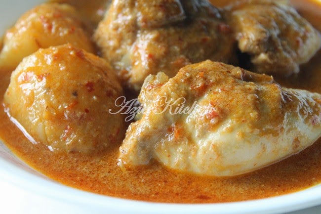Kalio Ayam Sedap Untuk Berbuka Puasa - Azie Kitchen