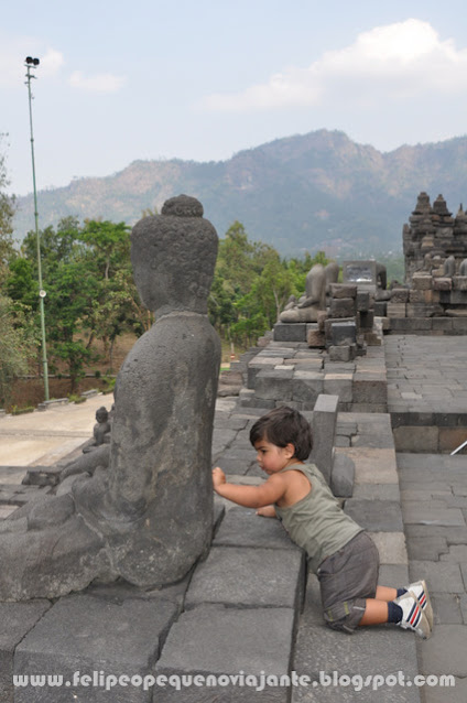 Templo de Borobudur, Java, Indonésia