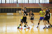 Partido entre el Club Balonmano Barakaldo y el Dominicos