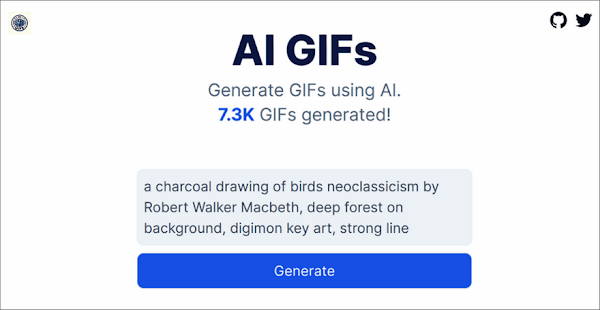 AI GIFs：人工智慧生成GIF動畫