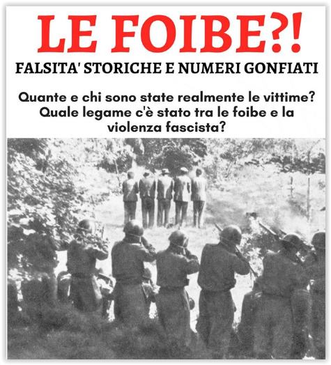 FOIBE: LA VERITA'.   CONTRO IL REVISIONISMO STORICO