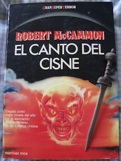 Portada del libro El canto del cisne, de Robert McCammon