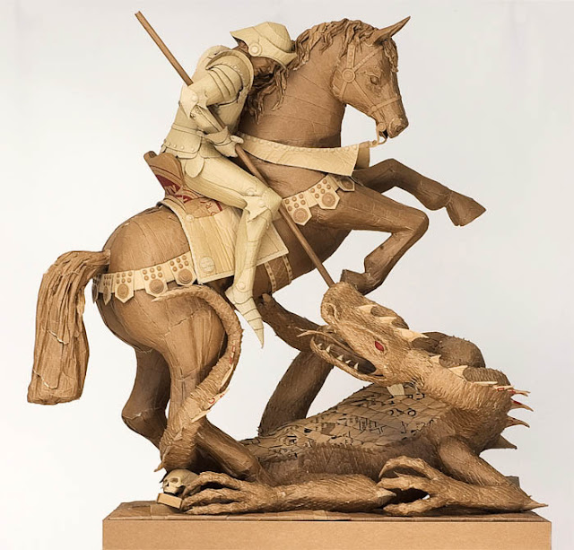 Amazing Sculptures Made out of Cardboard