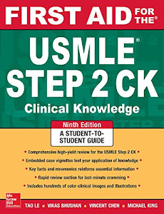 First Aid for the USMLE Step 2 CK, Ninth Edition (First Aid USMLE) (English Edition)