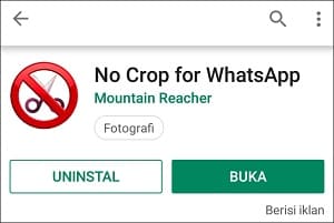 Cara Pasang Foto Profil WhatsApp Secara Penuh Tidak Terpotong