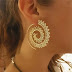 Fashion Circle Drop Earrings Crystal Women Fashion Dangle Earrings .