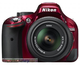 Harga Nikon D5200 Kamera Digital Terbaru 2012