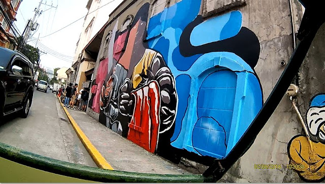 street art in Intramuros, Manila City