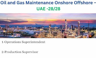 Onshore Offshore Jobs in UAE - 28/28 Rotation