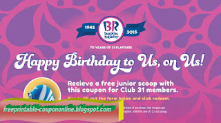 Free Printable Baskin Robbins Coupons