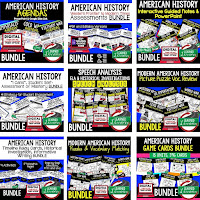 US History Curriculum, American History Curriculum, US History Activities,