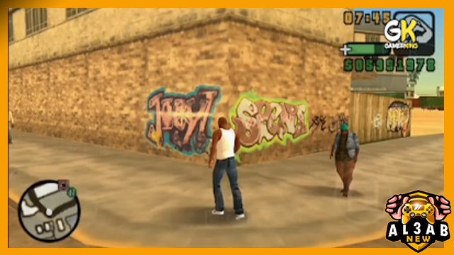 تحميل لعبة جراند 2020 GTA San Andreas PSP للاندرويد PPSSPP بحجم صغير من ميديا فاير