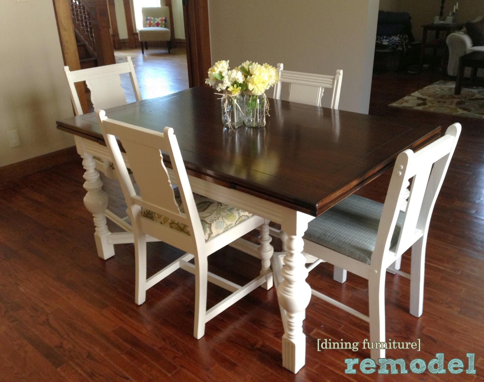 The Copper Coconut Dining Table And Chairs Redo