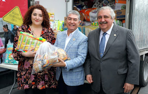 Recibe Bienestar donativo para apoyar a damnificados de Chalco