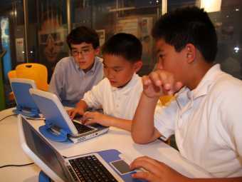 Chinese schoolboys