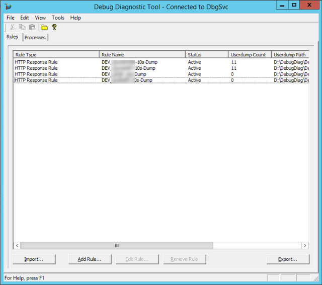 DbgSvc-Rule-List